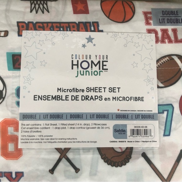 New Soccer Clement-home twin sheet - Picture 2 of 4